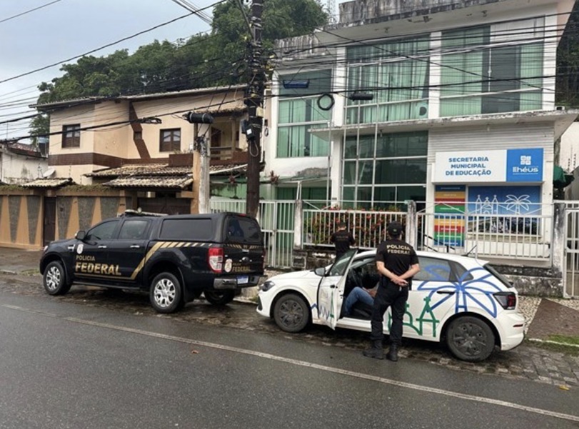 PF NA PREFEITURA: Ilhéus acorda no centro de operação que investiga fraude milionária na merenda escolar